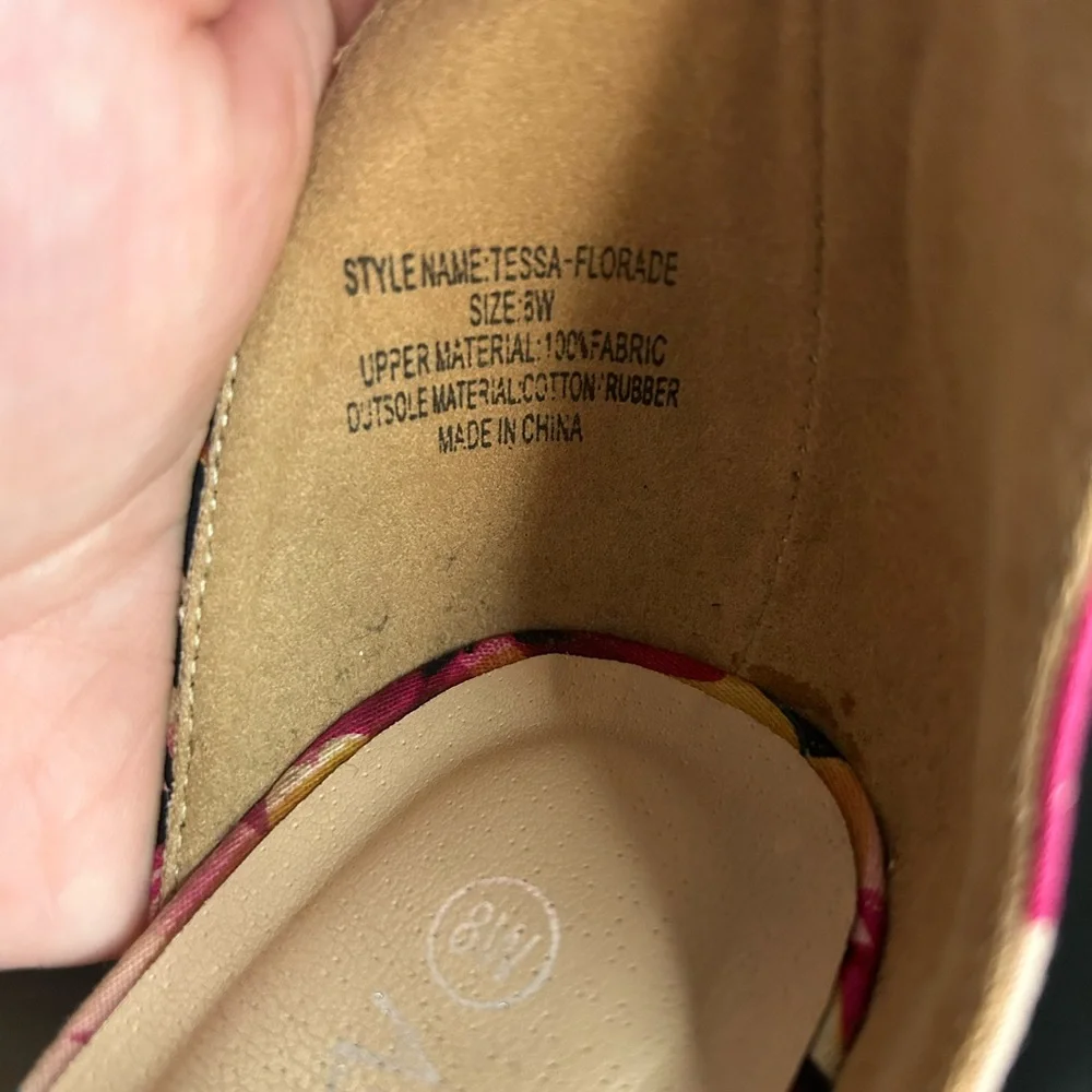 Ashley Stewart paradise tropical heels - Picture 4 of 4